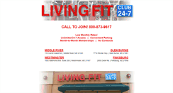 Desktop Screenshot of livingfitclub.com
